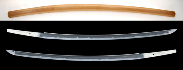 青森県で人気の國廣刀匠の派手な現代刀の魅力を存分に楽しめる一振り