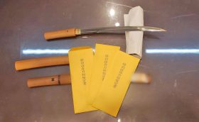 脇差 在銘 2振 短刀 在銘 1振 特別保存刀剣鑑定書