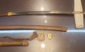 刀 在銘 1振 軍刀拵入