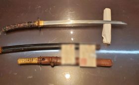 脇差 無銘 1振 短刀 在銘 1振 拵入