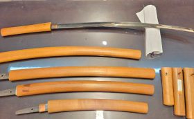 刀 無銘 1振 脇差 在銘 2振 無銘 1振